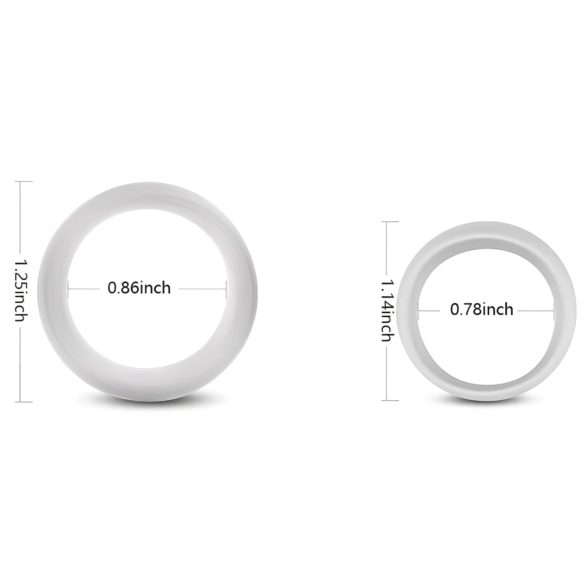 2-in-1 Eikel Trainings- en Vertraagingsringen (2 stuks)