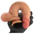FeelSkin - ultra realistische dildo met ballen - natuur (18,5 cm)