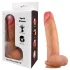 FeelSkin - ultrarealistische dildo met ballen (naturel, 22 cm)