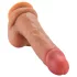 FeelSkin - ultrarealistische dildo met ballen (naturel, 22 cm)