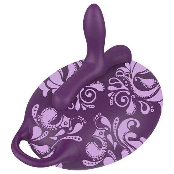 Bouncy Bliss Classic - opblaasbaar kussen vibrator (paars)