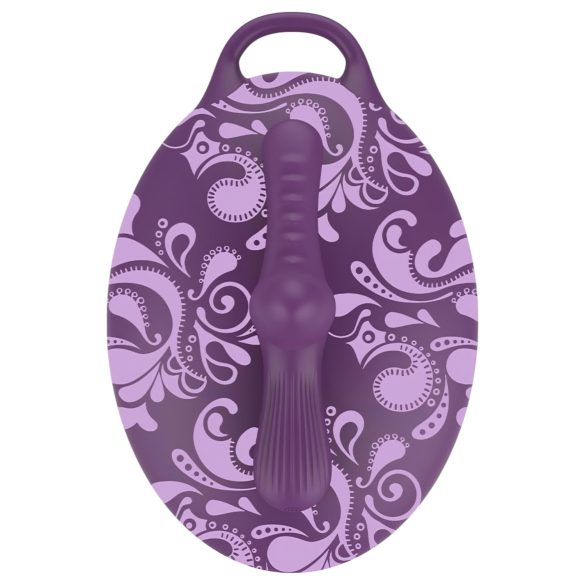 Bouncy Bliss Classic - opblaasbaar kussen vibrator (paars)