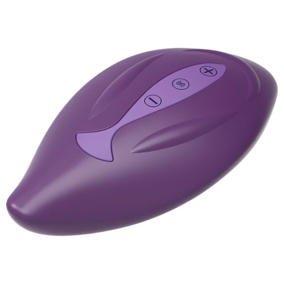 Bouncy Bliss Classic - opblaasbaar kussen vibrator (paars)
