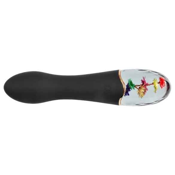 LOVISS Flower Amber - G-punt vibrator (zwart)