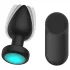 Passion Play - vibrerende anaalplug met LED-licht - maat M