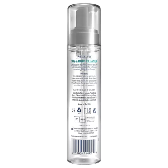 Swiss Navy Toy & Body Cleaner - reinigingsschuim (221 ml)