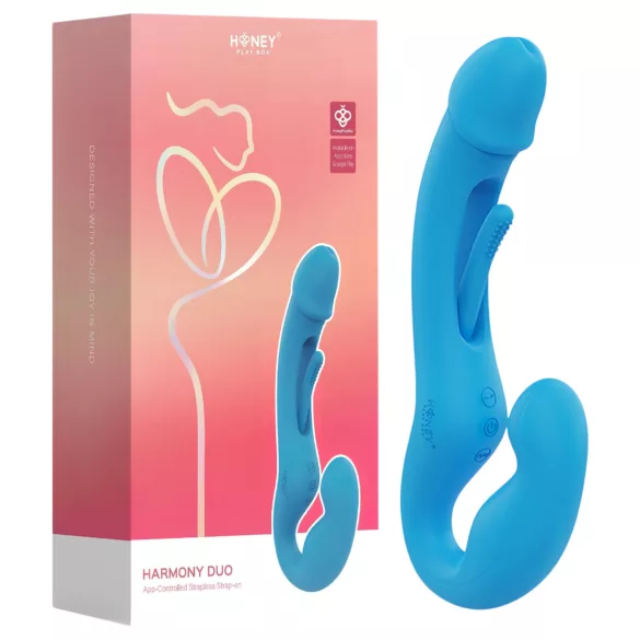 Honey Play Box Harmony Duo - opzetbare vibrator met tongfunctie