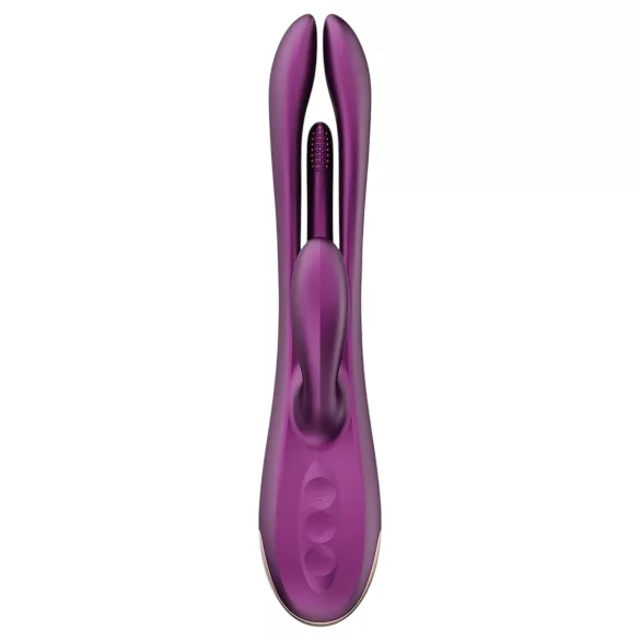 Honey Play Box Terri - App-gestuurde vibrator met clitorisstimulator (paars)