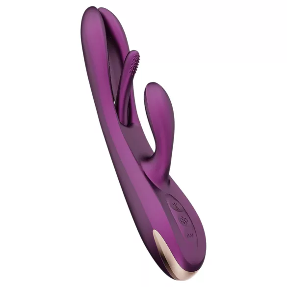 Honey Play Box Terri - App-gestuurde vibrator met clitorisstimulator (paars)