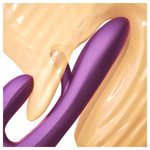 Honey Play Box Terri - App-gestuurde vibrator met clitorisstimulator (paars)