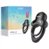 Honey Play Box Anello - App-gestuurde vibrerende penis- en teeltring voor mannen (zwart)