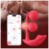 Honey Play Box Melody - slimme 2in1 parelvibrator (rood)