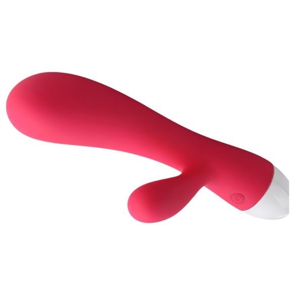 Cotoxo Dolphin & baby - vibrator met clitorisstimulator - oplaadbaar - rood