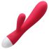 Cotoxo Dolphin & baby - vibrator met clitorisstimulator - oplaadbaar - rood
