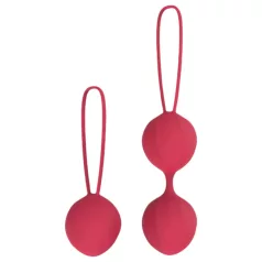 Cotoxo Cherry - Geisha balletjes set - 2-delig - Rood