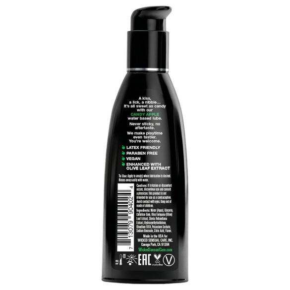 Wicked - glijmiddel op waterbasis - gekarameliseerde appel - 60ml