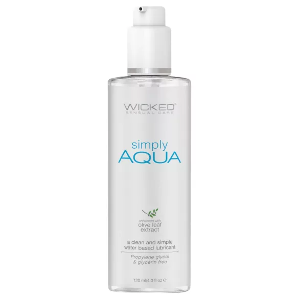 Wicked Simple Aqua - 100% vegan glijmiddel (120 ml)