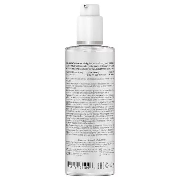 Wicked Simple Aqua - 100% vegan glijmiddel (120 ml)