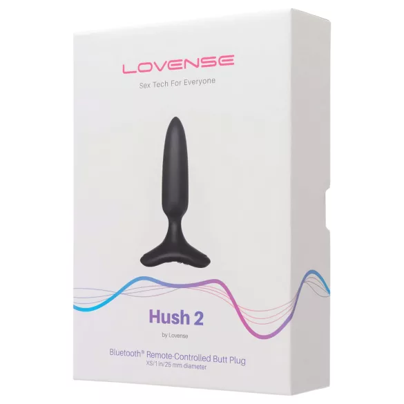 Lovense - anaal vibrator klein - oplaadbaar XS 25mm - zwart