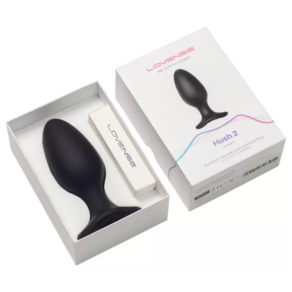 Lovense - anale vibrator met accu - klein formaat 57mm - zwart