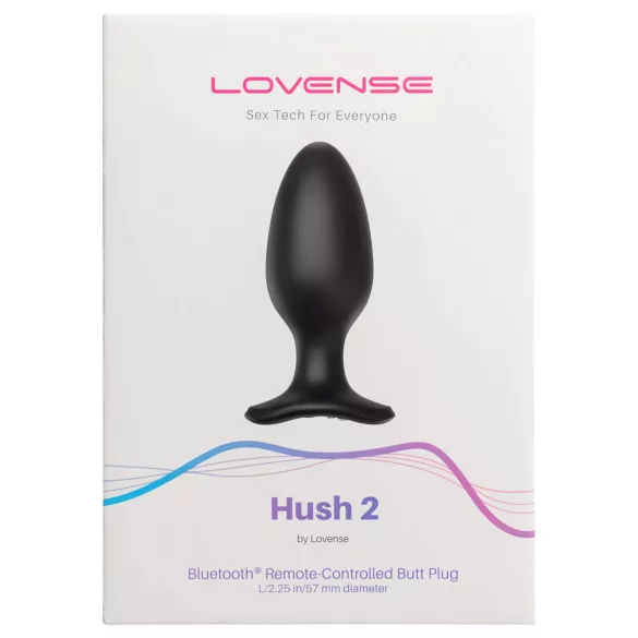 Lovense - anale vibrator met accu - klein formaat 57mm - zwart