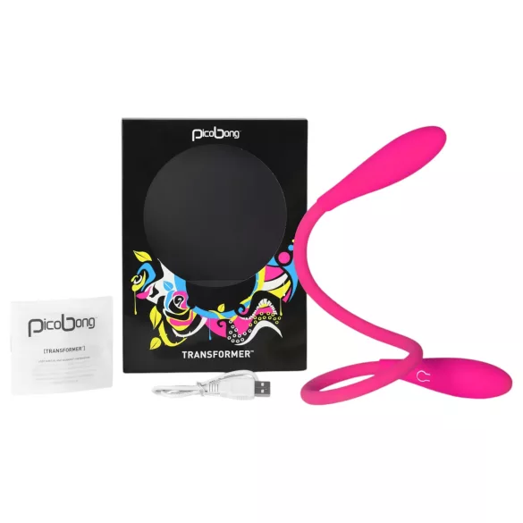 Picobong - unisex vibrator - waterdicht - siliconen roze
