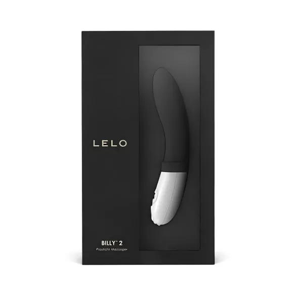 LELO Billy 2 - prostaat vibrator - oplaadbaar waterdicht - zwart