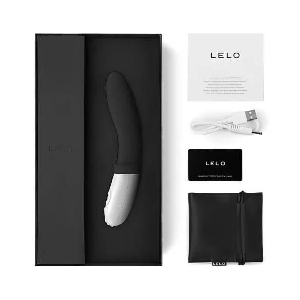 LELO Billy 2 - prostaat vibrator - oplaadbaar waterdicht - zwart