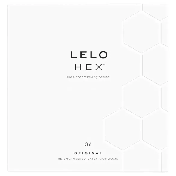 LELO Hex Original - condooms - ultradun sterk latex - 36 stuks