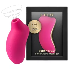   LELO Sona Cruise - clitorisstimulator met geluidsgolven - rood