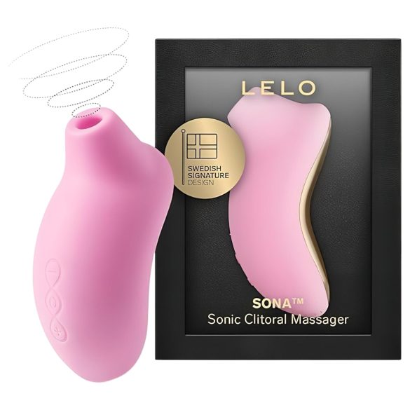 LELO Sona - clitorisstimulator met geluidsgolven - siliconen - roze