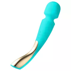   LELO - smart wand massager - groot formaat - oplaadbaar siliconen turquoise