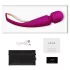 LELO - massage vibrator - groot formaat - oplaadbaar - paars