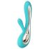 LELO Soraya 2 - waterdichte vibrator met clitorisstimulatie (turquoise)