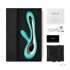 LELO Soraya 2 - waterdichte vibrator met clitorisstimulatie (turquoise)