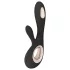 LELO Soraya Wave - rabbit vibrator - bewegende kop - zwart