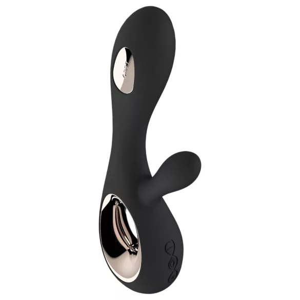 LELO Soraya Wave - rabbit vibrator - bewegende kop - zwart