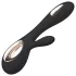 LELO Soraya Wave - rabbit vibrator - bewegende kop - zwart