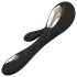 LELO Soraya Wave - rabbit vibrator - bewegende kop - zwart