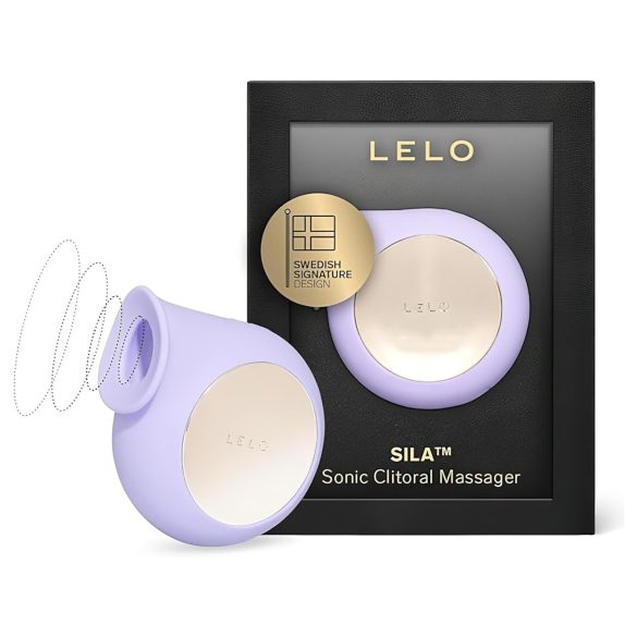LELO Sila - clitorisstimulator met geluidsgolven - waterdicht silicone - paars