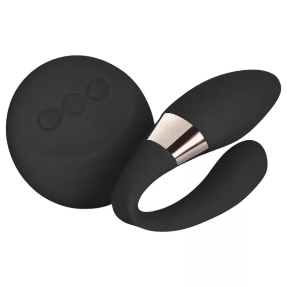LELO Tiani Duo - couple vibrator - siliconen - zwart