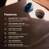 LELO Tiani Duo - vibrerend duo-ei voor koppels - siliconen - blauw