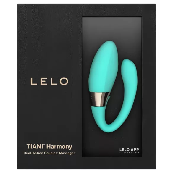 LELO Tiani Harmony - koppel vibrator - oplaadbaar - met app - turquoise