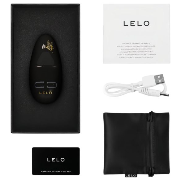 LELO Nea 3 - clitoris vibrator - oplaadbaar, waterdicht - zwart
