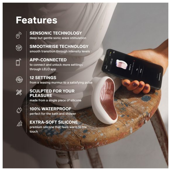 LELO Sona 3 - sonische clitoris stimulator (wit)