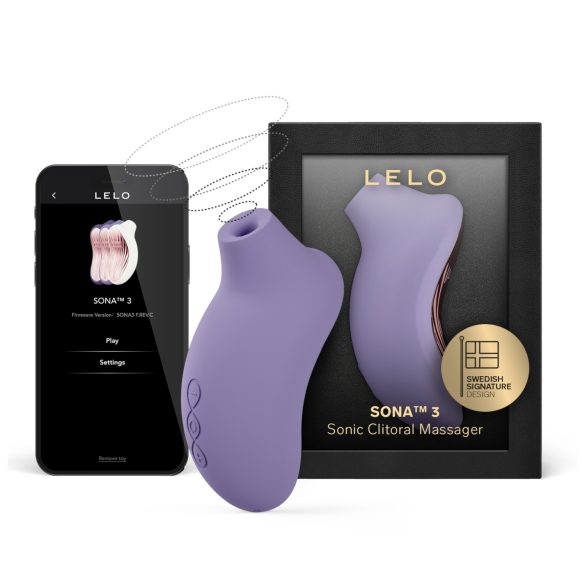 LELO Sona 3 - clitorisstimulator met geluidsgolven - lavendel