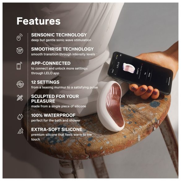 LELO Sona 3 - clitorisstimulator met geluidsgolven - lavendel