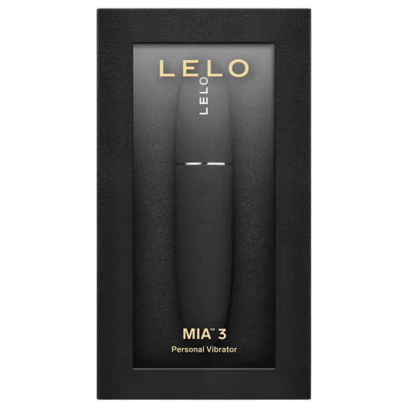 LELO Mia 3 - mini lipstick vibrator - usb oplaadbaar - zwart