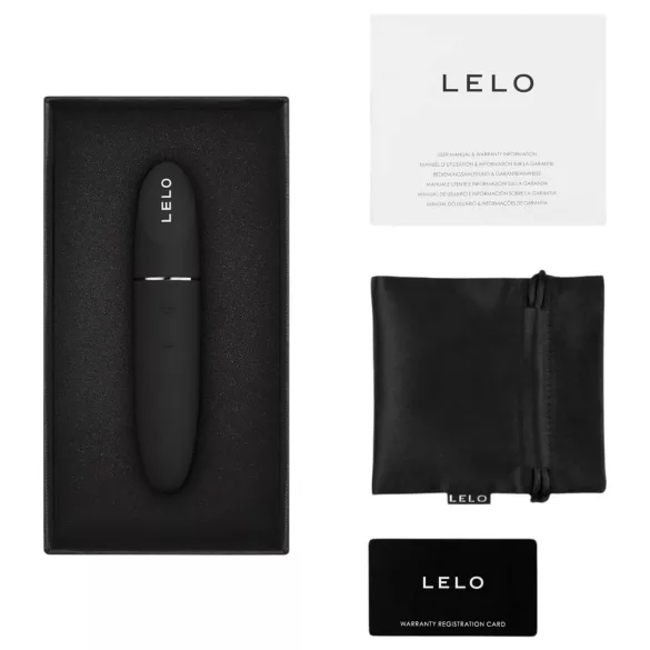 LELO Mia 3 - mini lipstick vibrator - usb oplaadbaar - zwart