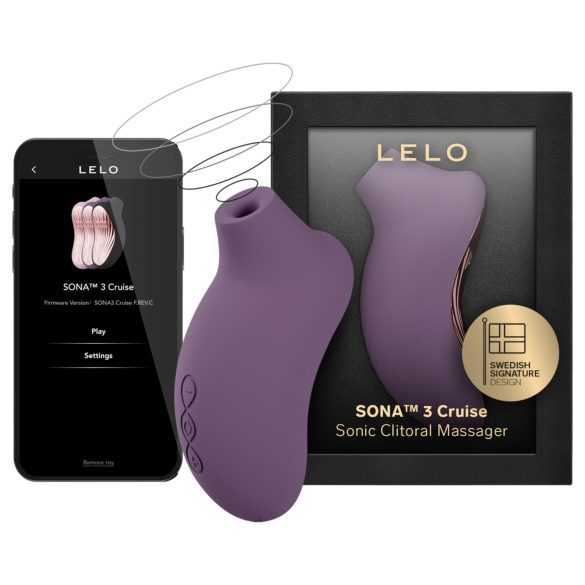 LELO Sona 3 Cruise - clitorisstimulator met geluidsgolven - paars